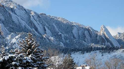 Flatirons from the south