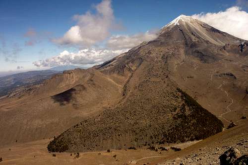 Lava on the Southwestern slopes of Pico de Orizaba