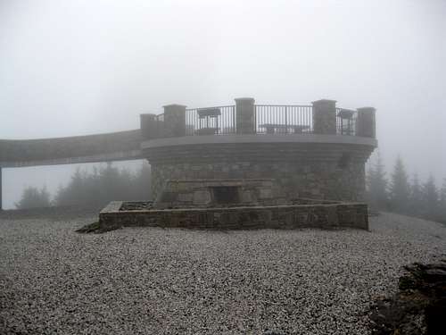 Mt. Mitchell summit tower