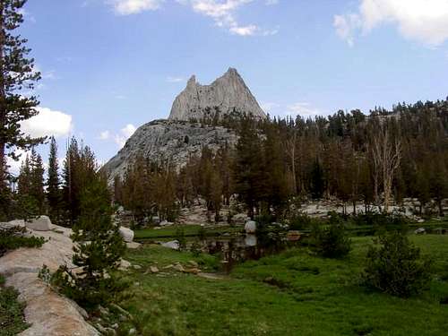 Cathedral from Cathedral Lakes