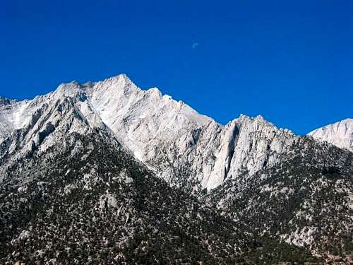 Lone Pine Peak from Whitney...