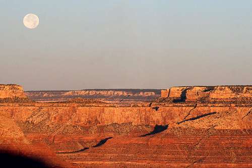 Grand Canyon Moonset (3 of 3)