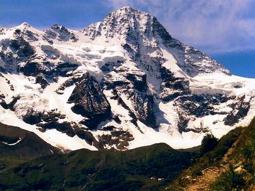 The Breithorn. Seen from the...