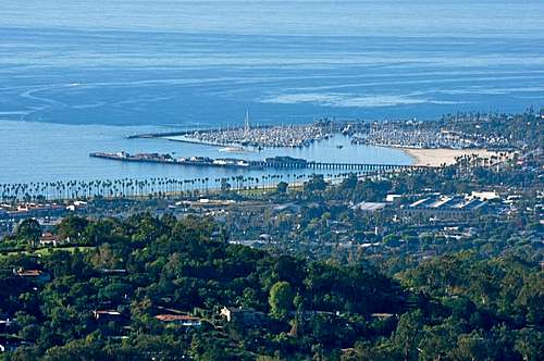 View of the Pacific Ocean...