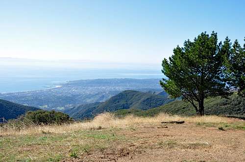 View of the Pacific Ocean...