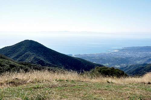 View of the Pacific Ocean...