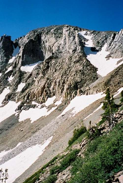 North Ridge from the East