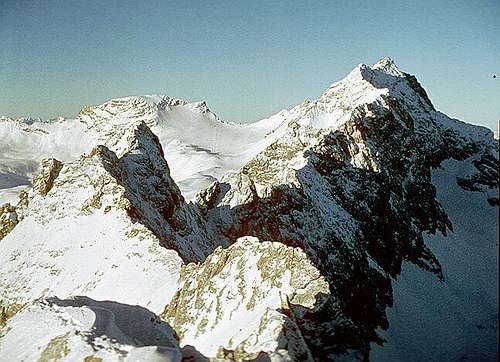 Zugspitze Jubiläums ridge in...