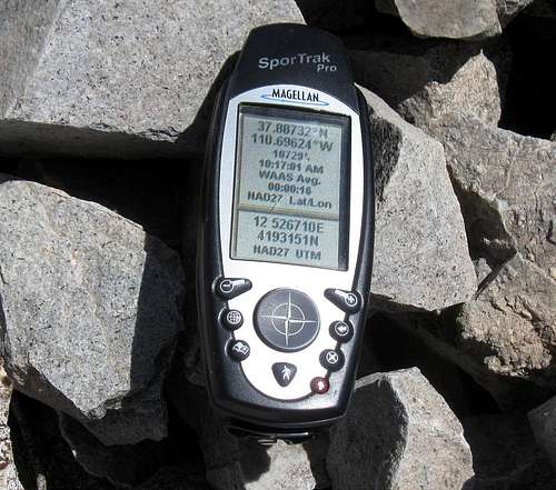 Summit GPS pic