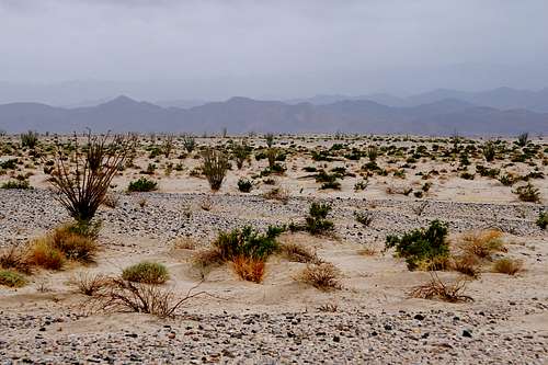 Imperial Valley View of the Jacumba Mountains