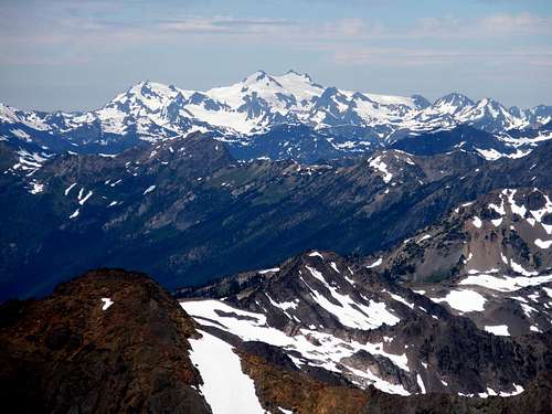 Mt Olympus from Mt Constance summit