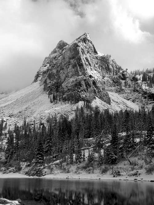 A Dramatic View of Sundial Peak and Lake Blanche.... Just another day at church