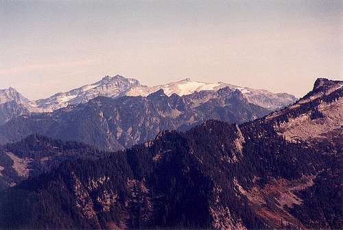 Mt. Daniel & Mt. Hinman from...
