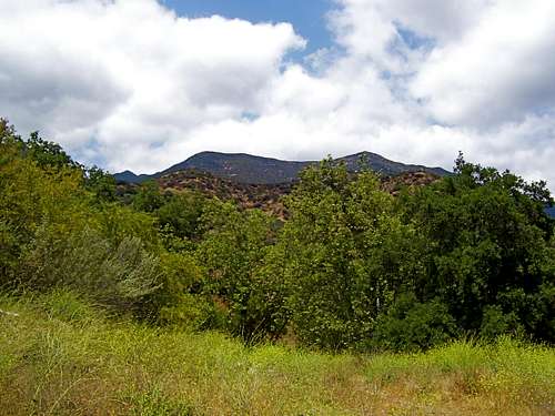 View of the mountains of Ojai