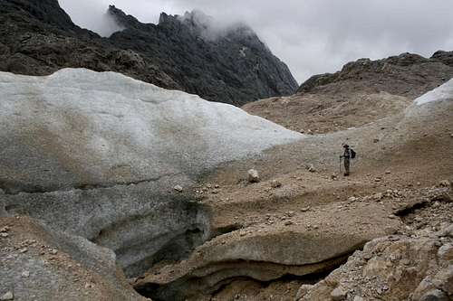 Puncak Jaya Glacier
