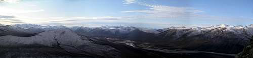 Panoramic View from Sukakpak