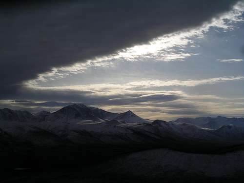 Clouds Forming over the Brooks Range