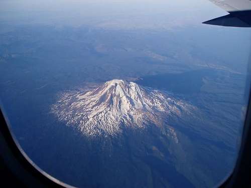 Mount Adams from 20,000 ft.