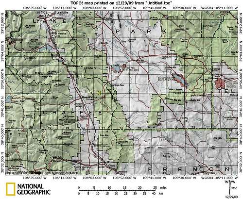 Limestone Ridge Getting There Map
