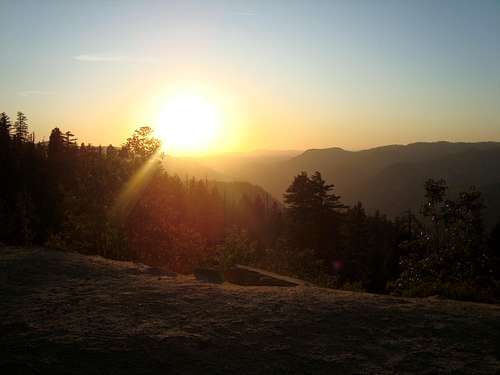 Sunset in Yosemite