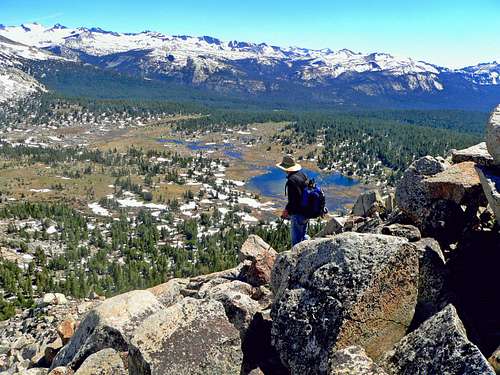 Descending Tioga Spur