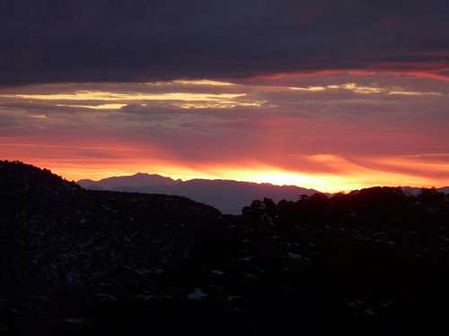 Sunset in Chiricahua