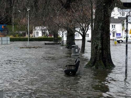 Flooding in Ambleside