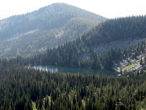 Saddle Lake and Ring Creek Point