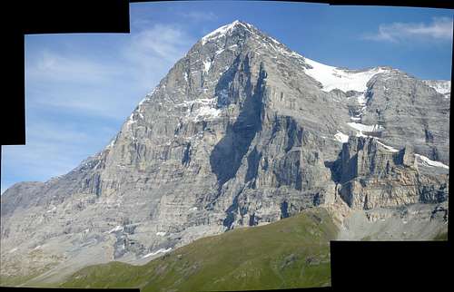 Eiger in clear weather