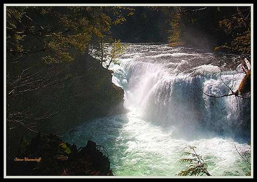 Lower Lewis River Falls, Washington State