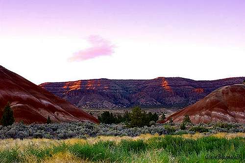 Sutton Mountains and Painted Hills