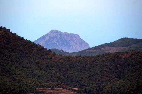 Puig Campana from the west