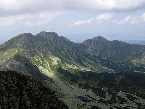 North slopes of Salatins