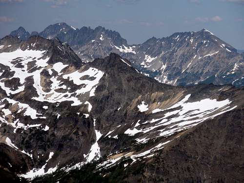 The Entiat Range from Clark