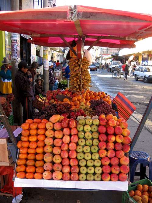 Frutero en Huaraz