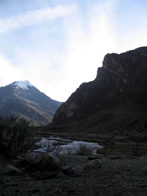 Dawn in Quilcayhuanca