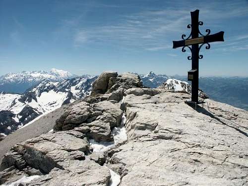 Summit cross of the...