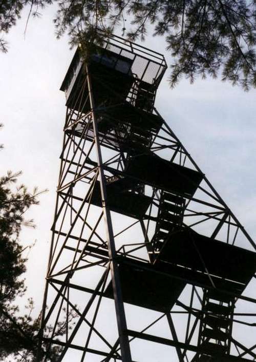 Fire tower on the summit of...