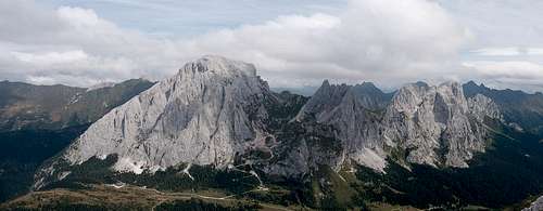 Monte Peralba, Monte Chadinis, Monte Avanza and Monte Navastolt
