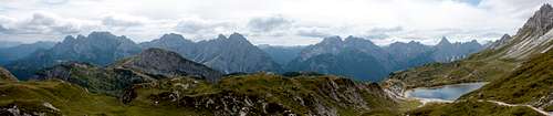Southern Carnic Alps Panorama