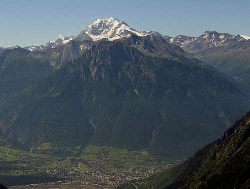 From Belalp - Fletschorn, Glishorn and Brig