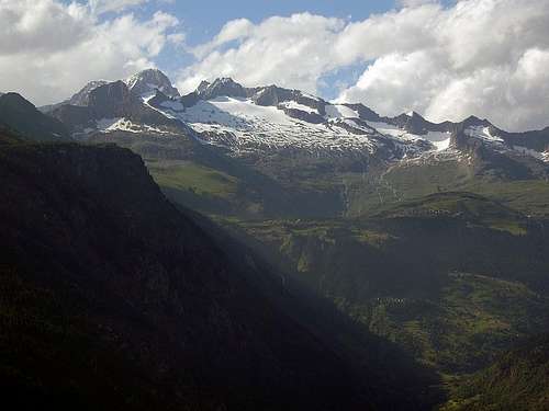 View from path to Glishorn