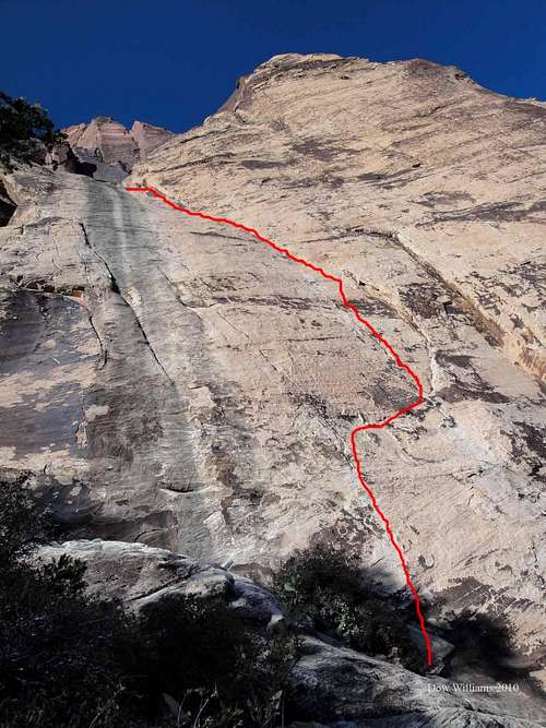 Power Failure, 5.10b, 3 Pitches