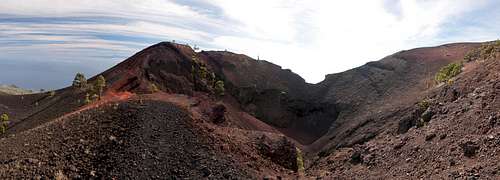 Crater of Volcan Martin