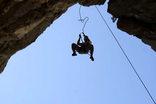 Paklenica sport climbing 