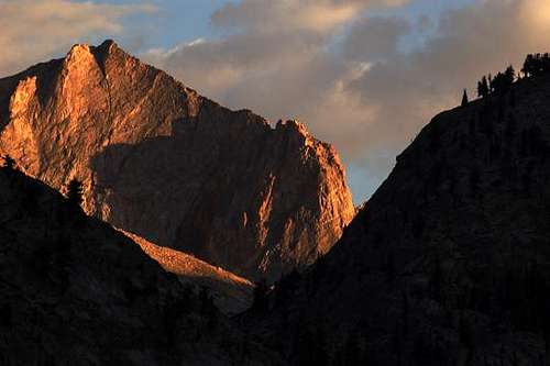 Evening Light Shows the Way to Colby Pass