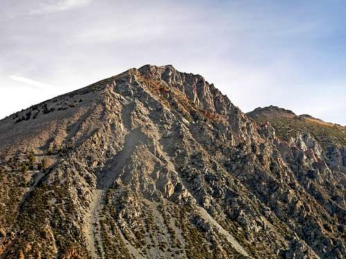 Canyon Peak south face 