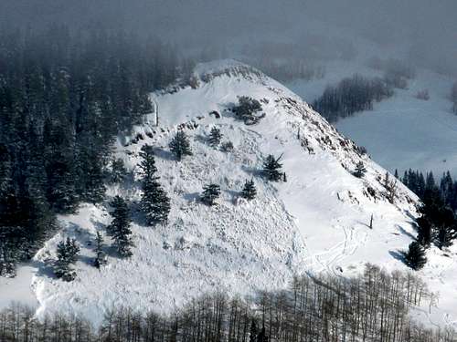 Avalanche in Beartrap Fork
