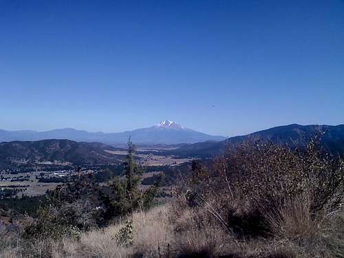 Mt. Shasta from Greenhorn Hill.