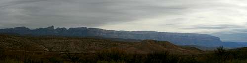 The Sierra del Carmen Range